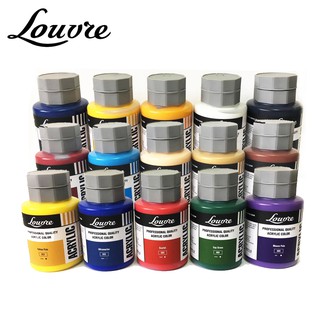 Louvre(ลูฟท์) สีอะคริลิค ขนาด 500 ml. มีให้เลือก 15 เฉดสี