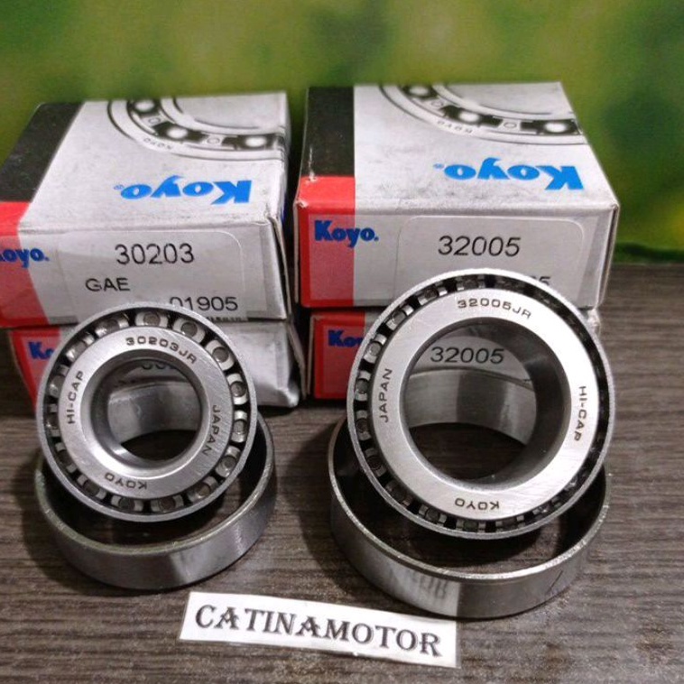 ชุดแบริ่งล้อด้านหน้าด้านนอกภายใน HIJET 1000 30203JR 32005JR