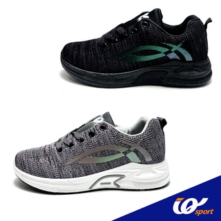 [มาใหม่ล่าสุด เท่ห์] รองเท้าผ้าใบ  IQ Shoes แบบสวมผูกเชือก มี 2 สี รหัสPY5-AK2473L