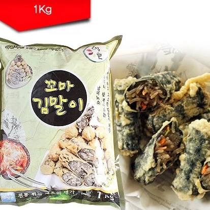 คิมมาริ Gimmari 김말이 (1kgX2Pack) 2kg ปอเปี๊ยะ ปอเปี๊ยะเกาหลี ห่อสาหร่ายทอดแบบแท่ง กิมมารี