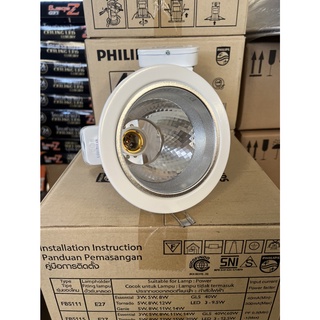 โคมดาวไลท์PHILIPS-FBS111SmartCFL-i(4นิ้ว)ไม่มีหลอด