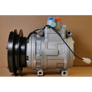 ของใหม่ มือ 1!!! COMPRESSOR KOMATSU PC 200-6 คอมเพลสเซอร์แอร์รถยนต์