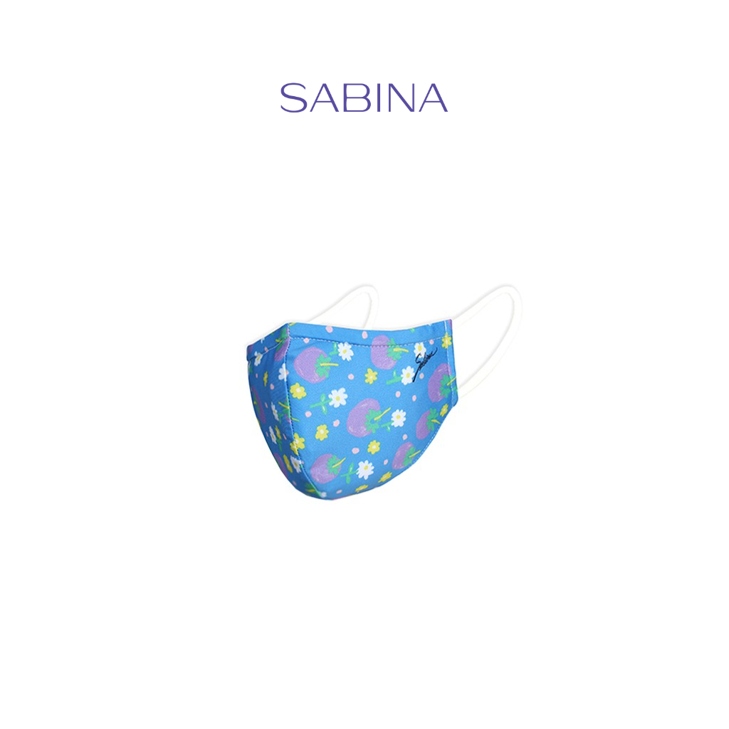 Sabina หน้ากากอนามัย รุ่น Thai Friut Mask รหัส SYR8117BD สีน้ำเงิน