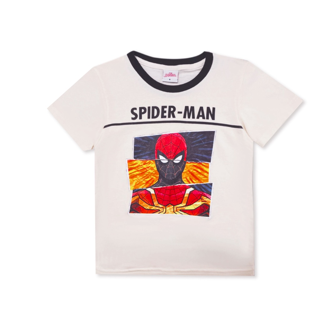 MARVEL SPIDERMAN :121167เสื้อยืดเด็กผู้ชาย ลิขสิทธิ์แท้