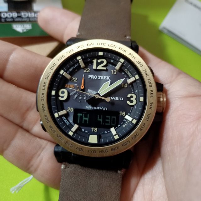 (ขายแล้วครับ)​นาฬิกา​ Casio​ Protrek​ PRG-600YL-5DR