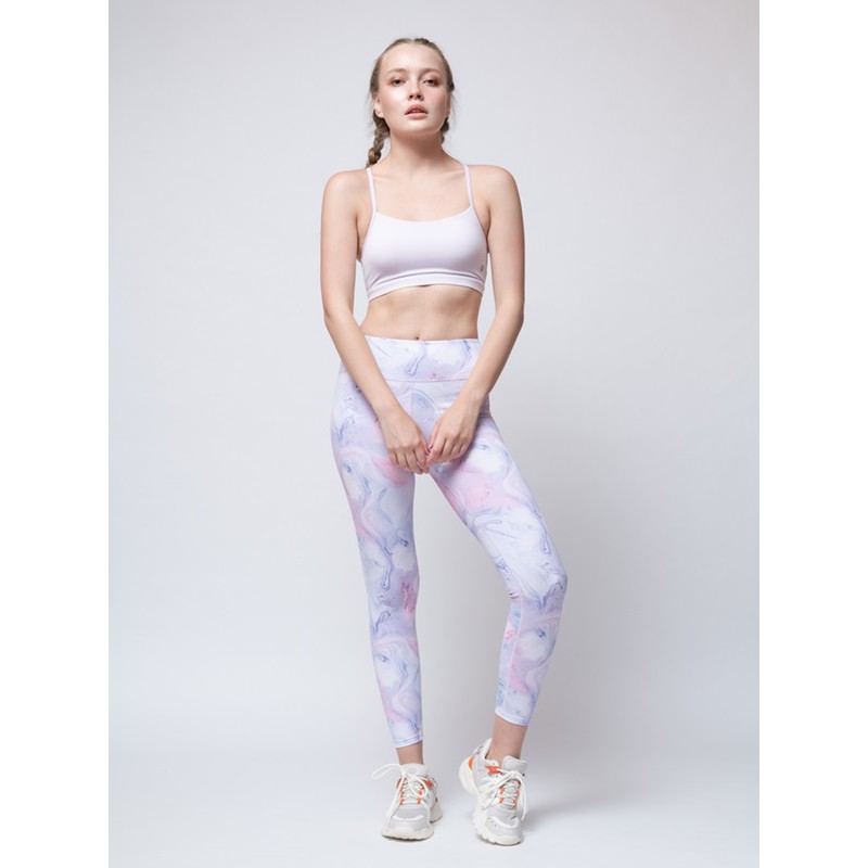 TA ACTIVE ACACIA BASIC CROP  เสื้อสปอร์ตบรา ทรงเบสิค ใส่ออกกำลังกาย บราสายเดี่ยว - รูปที่ 5