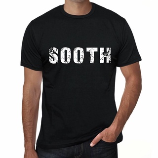 ลดกระหน่ํา เสื้อยืดลําลอง แขนสั้น พิมพ์ลาย Sooth Mens สีดํา ของขวัญวันเกิด สําหรับผู้ชาย 00553- EMkilm28HMhdih56