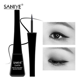 【SANIYE】อายไลเนอร์แบบน้ำ สีดำด้าน ติดทนนาน 24 ชม.