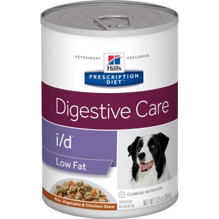 Hills  i/d low fat 12.5oz x12 can สำหรับตับอ่อนอักเสบ