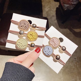 @ร้านไทย@ ยางรัดผม Love สวยหรูดูดี สไตล์เกาหลี พร้อมส่งในไทย