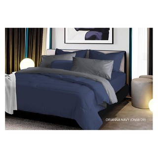 Bedding set BEDDING SET STEVENS SOFTEX T4 ORIANNA NAVY Bedding Bedroom bedding ชุดเครื่องนอน ชุดผ้าปูที่นอน 3 ฟุต 4 ชิ้น