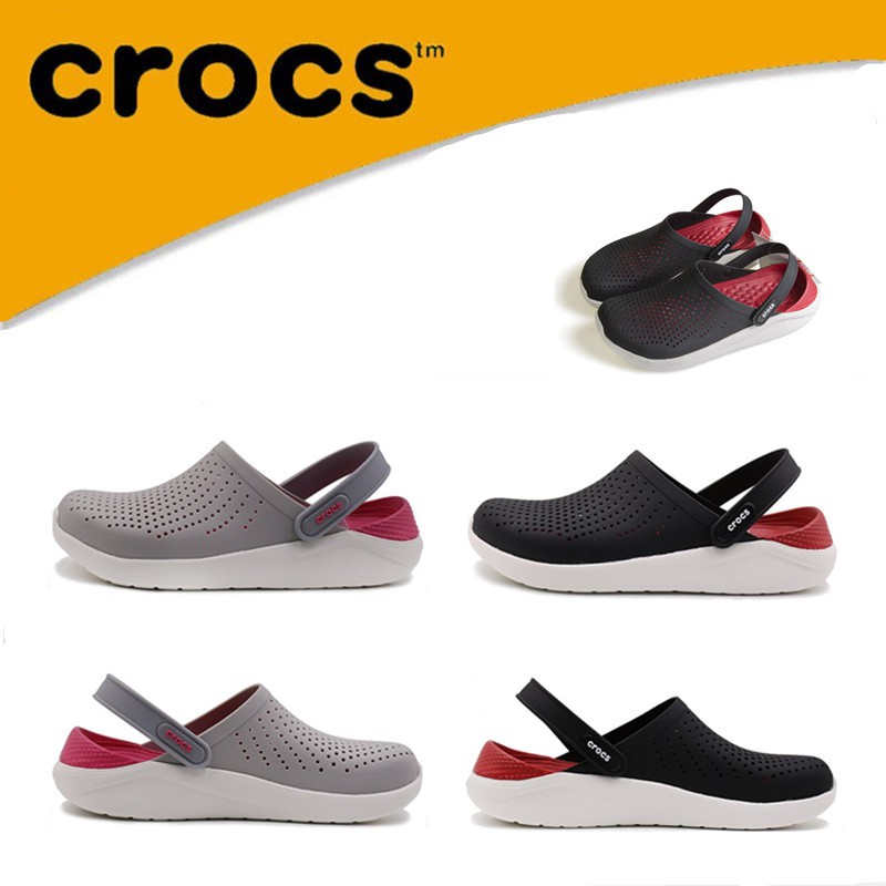 Crocs LiteRide Clog แท้ หิ้วนอก ถูกกว่า รองเท้าแตะผู้หญิง รองเท้า เด็ก