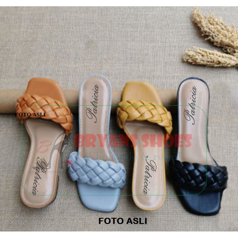 Bryans Libby heels รองเท้าแตะถักผู้หญิง ส้น Jaduzzi DIVANI SANDALS