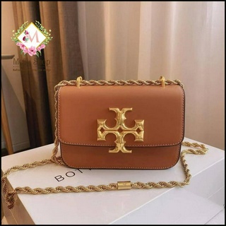 Tory Burch Eleanor Small กระเป๋าหนังวัว สายโซ่ กระเป๋าแฟชั่น กระเป๋าสะพายไหล่ กระเป๋าสะพายข้าง ขนาดเล็ก ยอดฮิตมากๆ