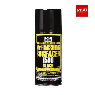 สีรองพื้นดำ MR.FINISHING SURFACER 1500 BLACK B526