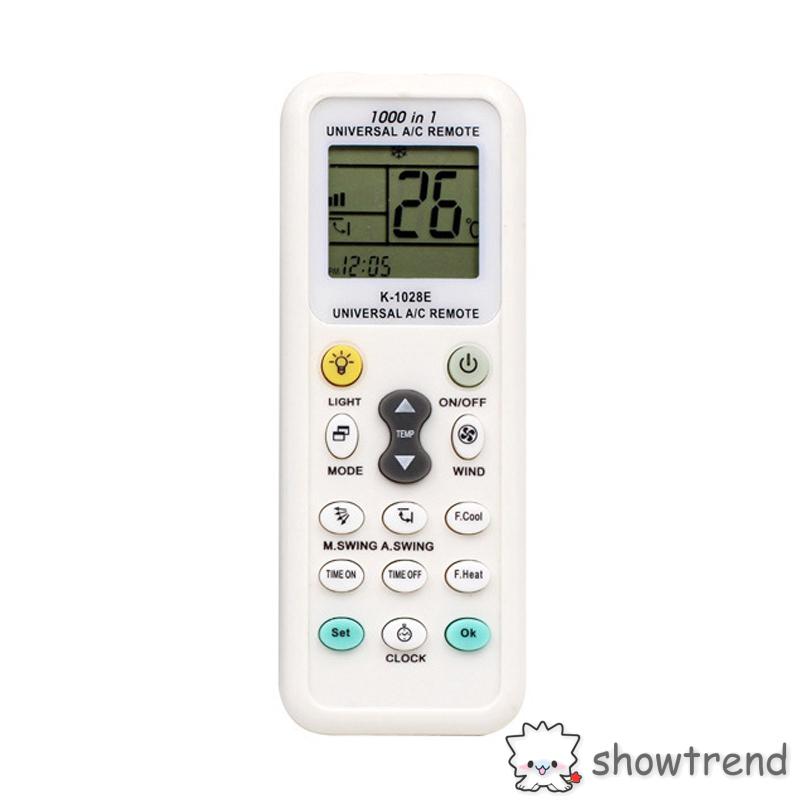 รีโมทคอนโทรลเครื่องปรับอากาศจอแอลซีดี a/c พลังงานต่ํา k - 1028 e