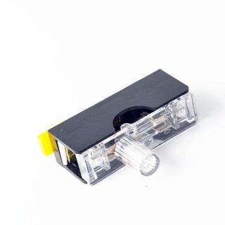 รางฟิว1ช่องB6x30มีไฟโชว์