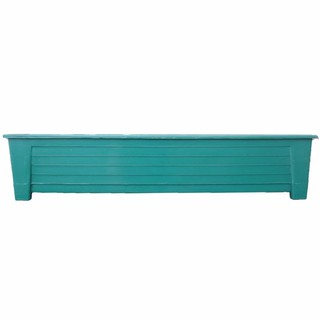 papamami plastic planting troughs กระถางดอกไม้ - สีเขียวเข้ม 75cm (10อัน)