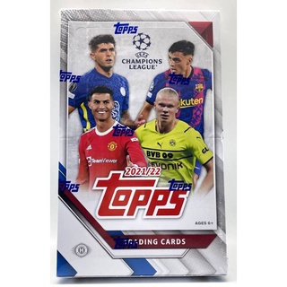 [พร้อมส่ง] กล่อง 2021-22 Topps UEFA Champions League Hobby Box