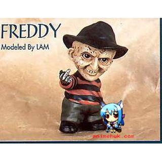 A Nightmare of Elm Street SD Freddy Krueger เฟรดดี้  vinyl model figure ไวนิล โมเดล ฟิกเกอร์ 4.5นิ้ว