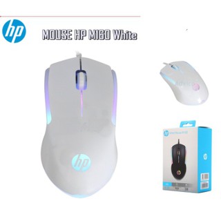 HP Mouse เม้าส์ USB Optical Mouse HP GAMING รุ่น M160 Built-in LED lighting