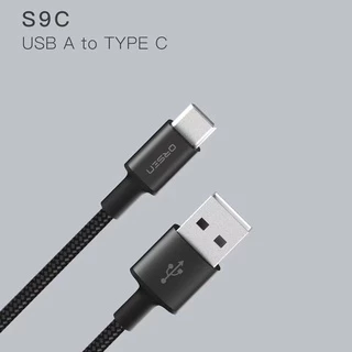 ราคาถูก Orsen by Eloop S9 / S9L / S9M / S9C สายชาร์จ ไนลอนถัก USB Data Cable 2.1A สำหรับ L/Micro USB/Type C
