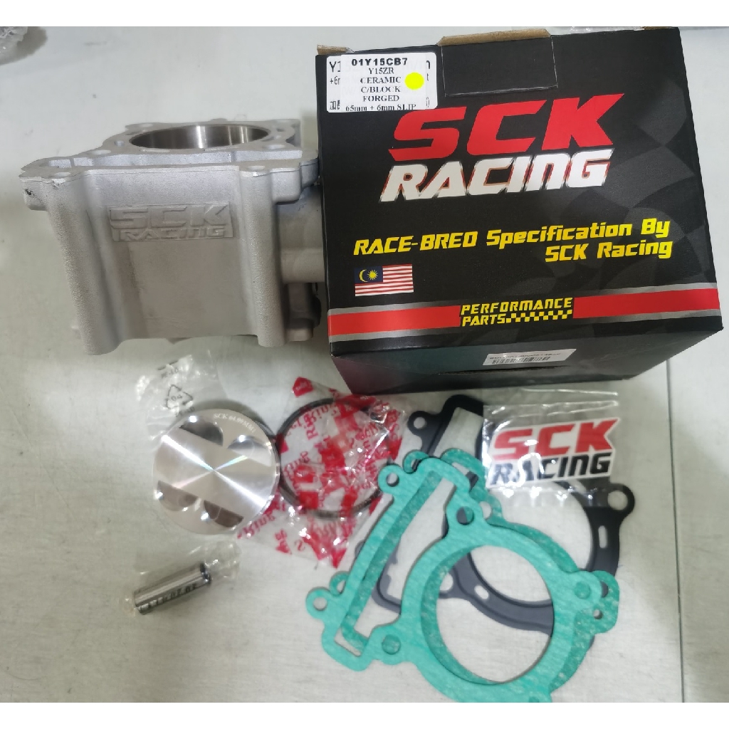 Y15ZR LC135 SCK Racing Ceramics Block 65mm + 7mm BODY SLIP+2MM(with forgen Piston) pnp with jackrod 