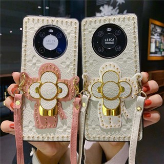 เคสกระเป๋าหนังลายดอกทานตะวันสําหรับHuawei P30 P30Po P40 P40Pro Mate30 Mate30Pro Mate40 Mate40Pro in stock