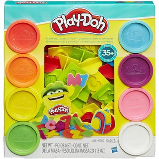 Play-Doh Numbers Letters n Fun Alphabets ดินน้ำมัน play doh