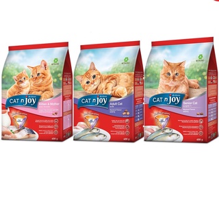 CAT n joy Tripple Protection อาหารลูกแมวแม่แมว/แมวโต 400 g