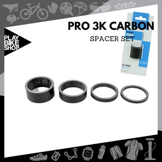 แหวนรองคอ Pro 3K Carbon Spacer Set