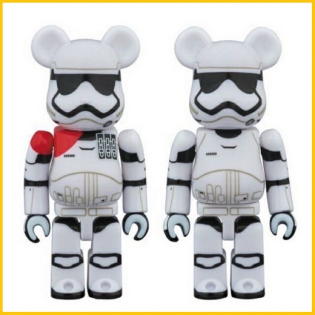 [ของแท้ Brand New] MEDICOM BE@RBRICK :  Bearbrick 100%  - Star Wars (pack of 2)  -  First Order Stormtrooper &amp; Officer