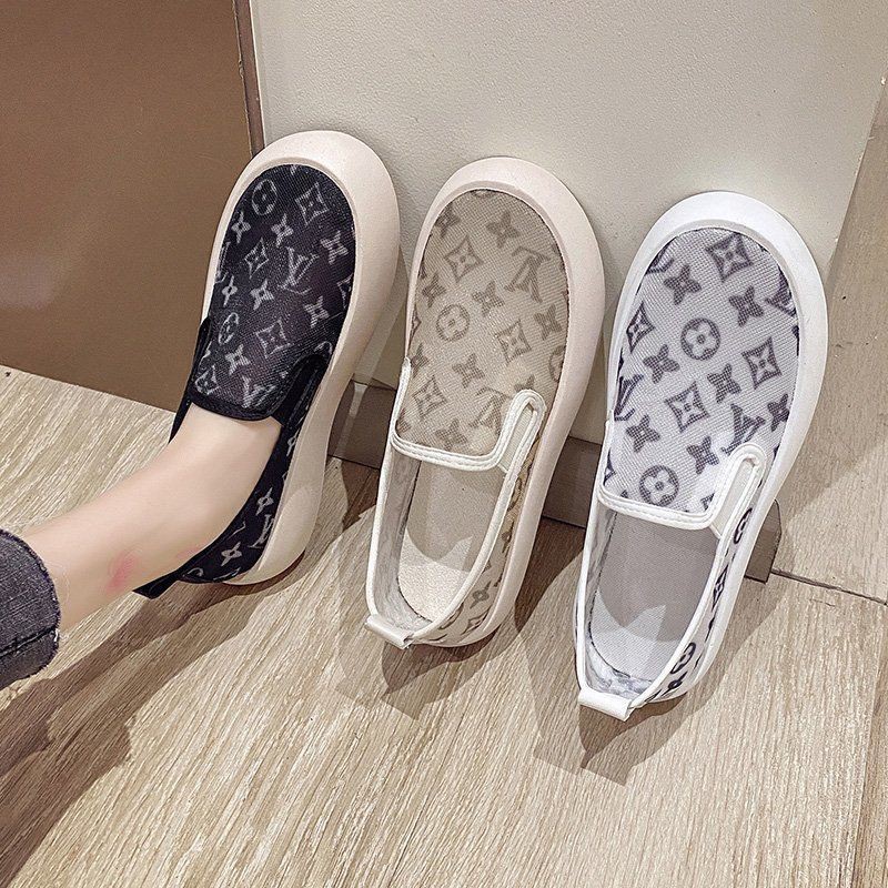 รองเท้าส้นแบนรองเท้าไม่มีส้นbig-toed bread shoes female 2021 new summer ...