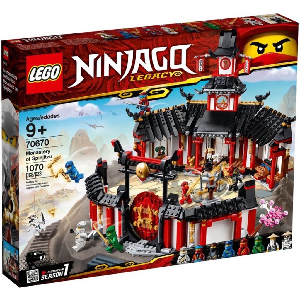 LEGO Ninjago -Monastery of Spinjitzu (70670)