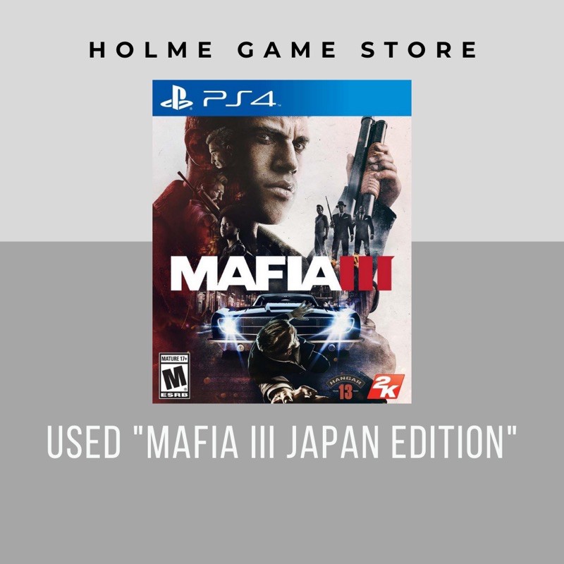 (มือสอง) Mafia 3 ภาษาญี่ปุ่น PS4 Playstation4 Used game แผ่นเกมส์มือสอง