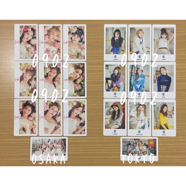 [พร้อมส่ง] TWICE - การ์ด Fantasy Park in Japan