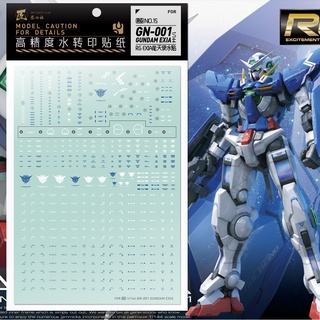 Jxs Artisans Club 28 RG 1/144 EXIA สติกเกอร์รูปลอกสไลด์น้ํา