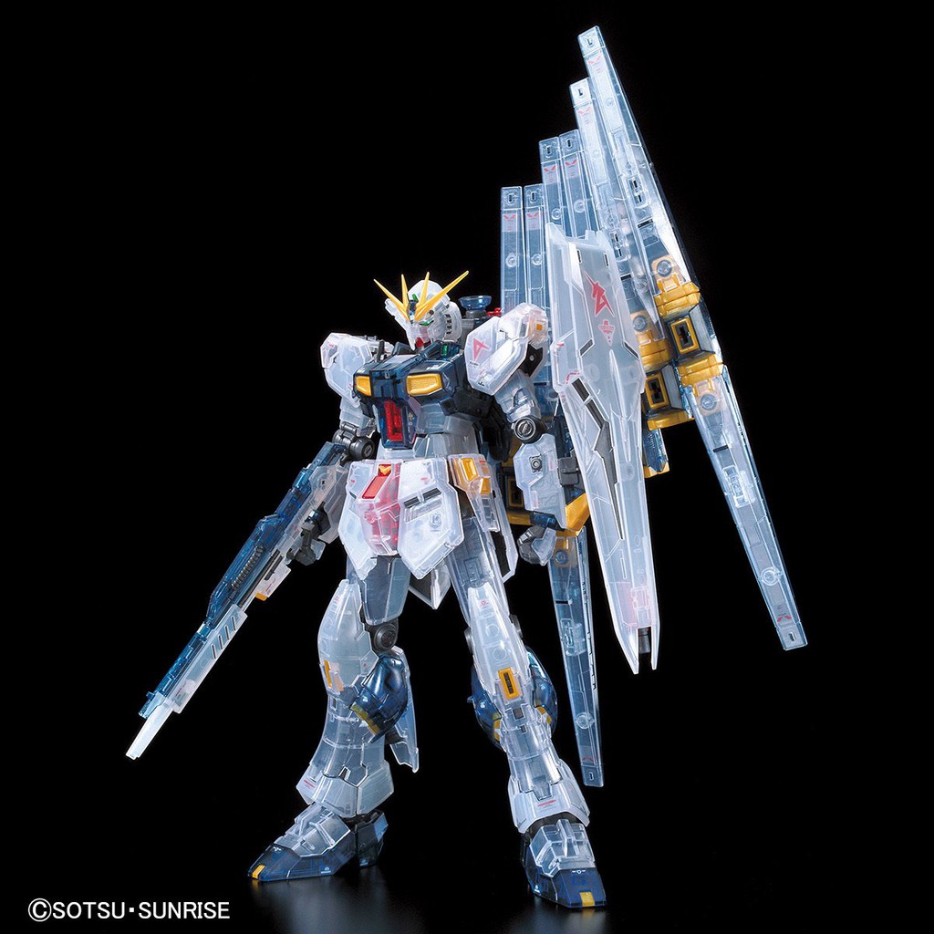 Gundam Base Limited RG 1/144 Nu Gundam [Clear Color] limited