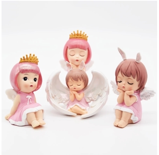 Cute Cartoon dream angel cute vinyl Anne baby cake decoration baking party birthday  perfume beautiful supplies ladies