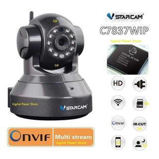 Vstarcam C7837WIP 1MP 720P HD กล้องวงจรปิดไร้สาย ภายใน WIFI IP Camera Indoor IR Cut ONVIF กันน้ำ รองรับ SD card 128 GB