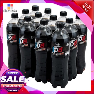 เอส ชูการ์ฟรี น้ำอัดลม กลิ่นโคล่า 1000 มล. x 12 ขวดน้ำอัดลมและน้ำหวานEst Cola Soft Drink 1000 ml x 12 Bottles