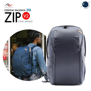 Peak design Everyday Backpack 20L Zip v2 - Midnight ประกันศูนย์