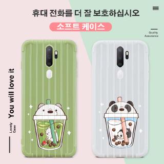 OPPO Reno 2F A9 A5 2020 F11 Pro F7 F9 Pro A5S A3S A7 2018 Realme 5 5S X2 Pro Reno ACE 2Z A11 A11X Case Bear Colorful Soft TPU Casing