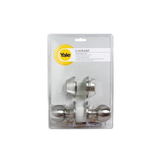 ลูกบิด + DEAD BOLT YALE CB-9217 US32D หัวกลม SS | YALE | CB-9217 US32D ลูกบิดประตู มือจับประตู ประตูและหน้าต่าง ลูกบิด +