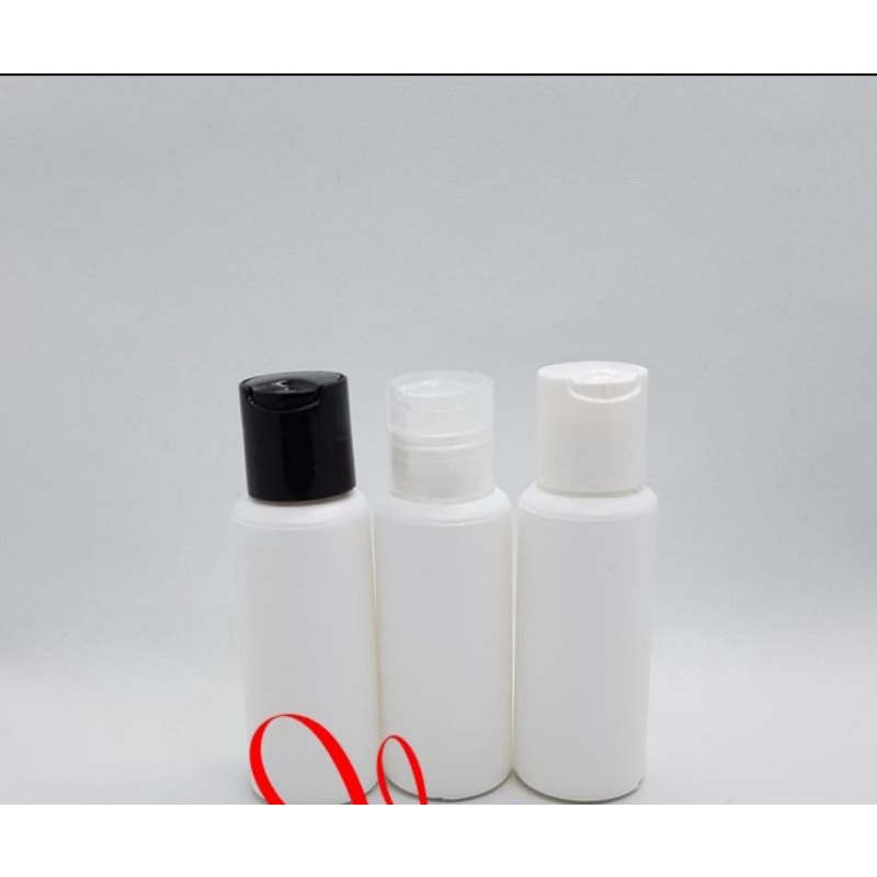 ขวด HDPE Presstop ขนาด 60 มล. ขวด HDPE Presstop Cap Pushtoop