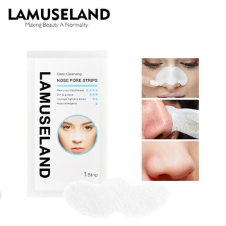 Lamuseland แผ่นลอกสิวเสี้ยน ทําความสะอาดล้ำลึก La 8001