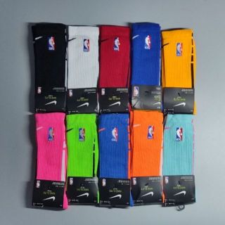 แหล่งขายและราคาถุงเท้าบาส Nike ยาว ครึ่งแข้ง NBA Basketball Socks Crew สำหรับเล่นกีฬา บาสเกตบอล, ฟิตเนส, วิ่ง, ออกกำลังกายอาจถูกใจคุณ