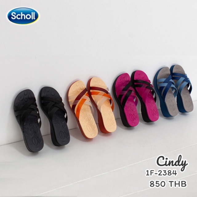 New ของแท้100% รองเท้า  Scholl cindy  no. 2384 รองเท้าสำหรับผู้หญิงค่ะ
