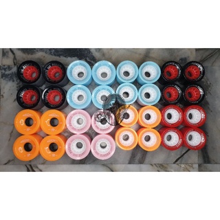 พร้อมส่ง‼️ ล้อ PUENTE 70X51 78A และ 63X51 80A ล้อ SURFSKATE  LONGBOARD SKATEBOARD