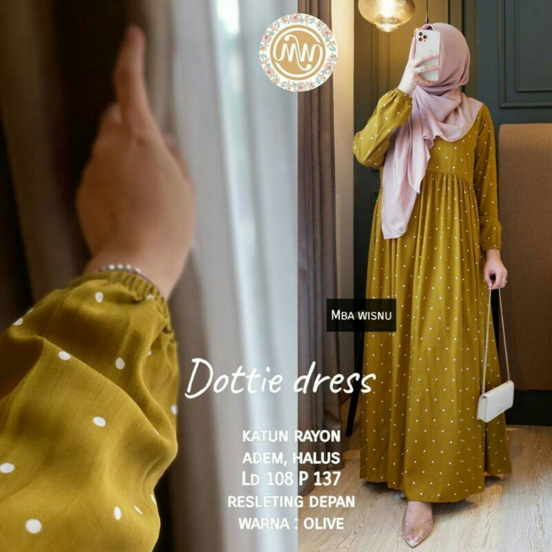 REISA MARSA DOTE Maxi Dress Ori Mbk Wisnu